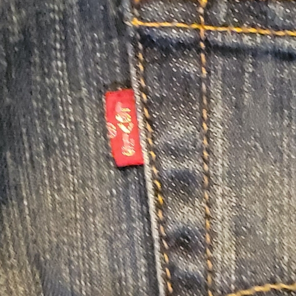 Mens Levi 501 Jean's  W 33 L34 straight leg  Button Fly Never worn - Picture 8 of 9